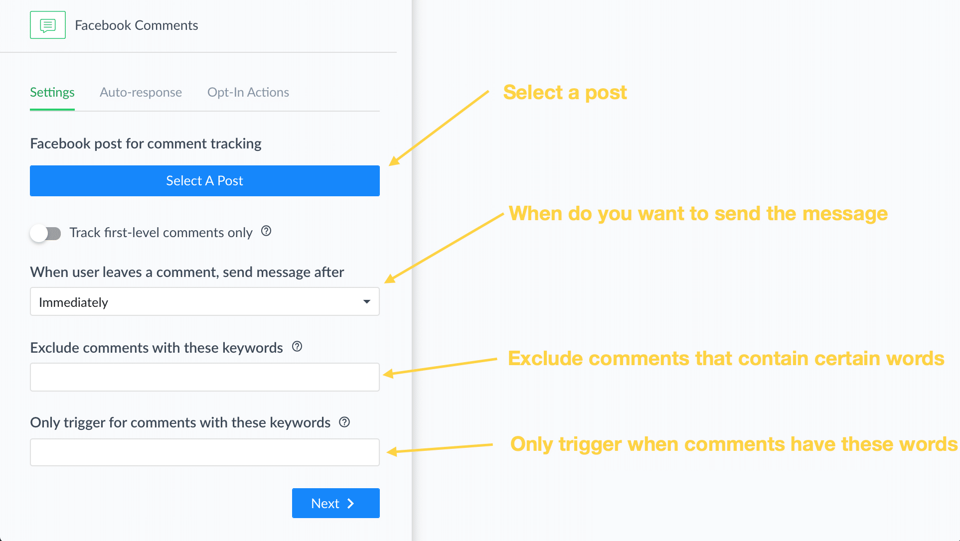 Facebook Comments Growth Tools